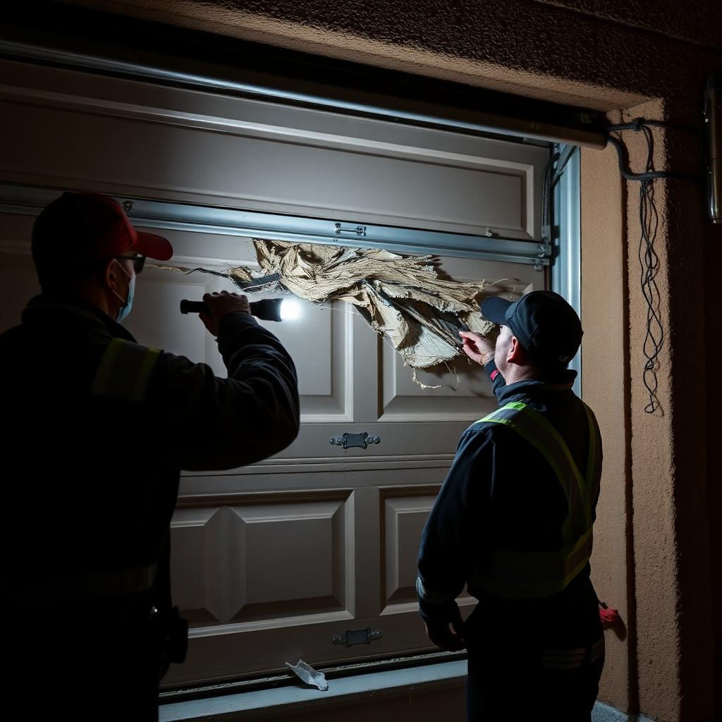 Emergency Services service - professional garage door emergency